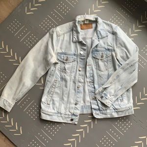 &Denim Denim Jean Jacket Light wash Size 12